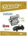 SUZUKI 4x4 PKW Baureihe SJ 410 nach LJ 80 vor SJ 413 Motor Bild- Bedienungsanleitung & Reparaturanleitung - annoligno 297